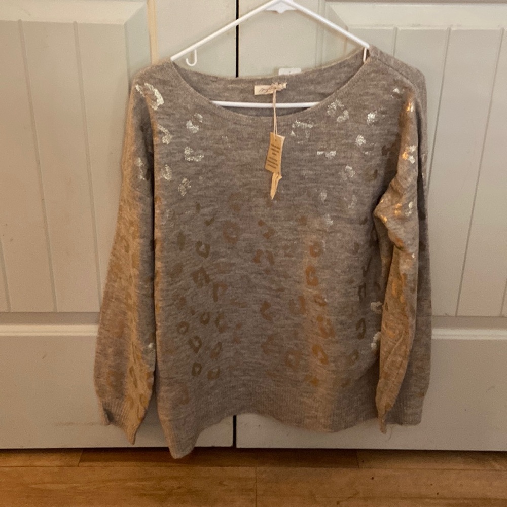 Leopard sweater